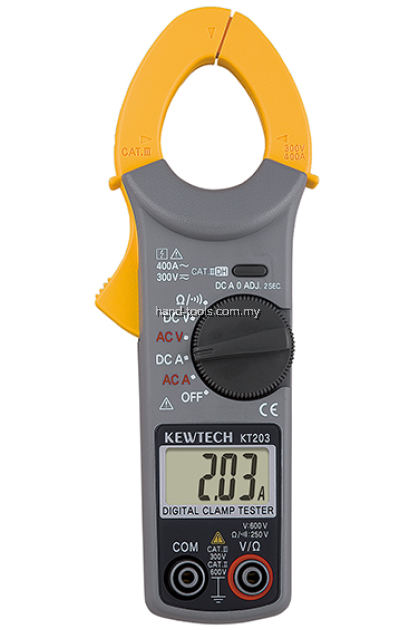 KYORITSU KT203 AC/DC Digital Clamp Meter | KEWTECH KT 203
